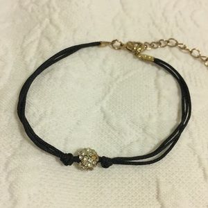 NWOT Lauren Conrad simple rhinestone ball bracelet